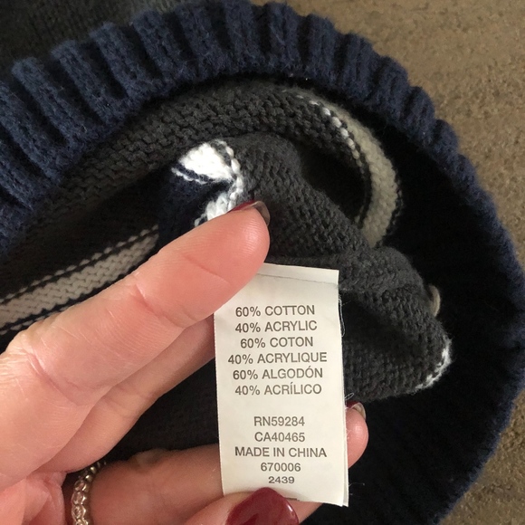 Crew Striped Sweater -N7 - Picture 3 of 4